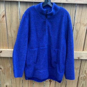 Nike Blue Fleece Jacket